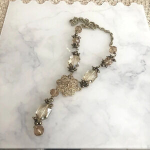 Stamped 2028 Adjustable Necklace